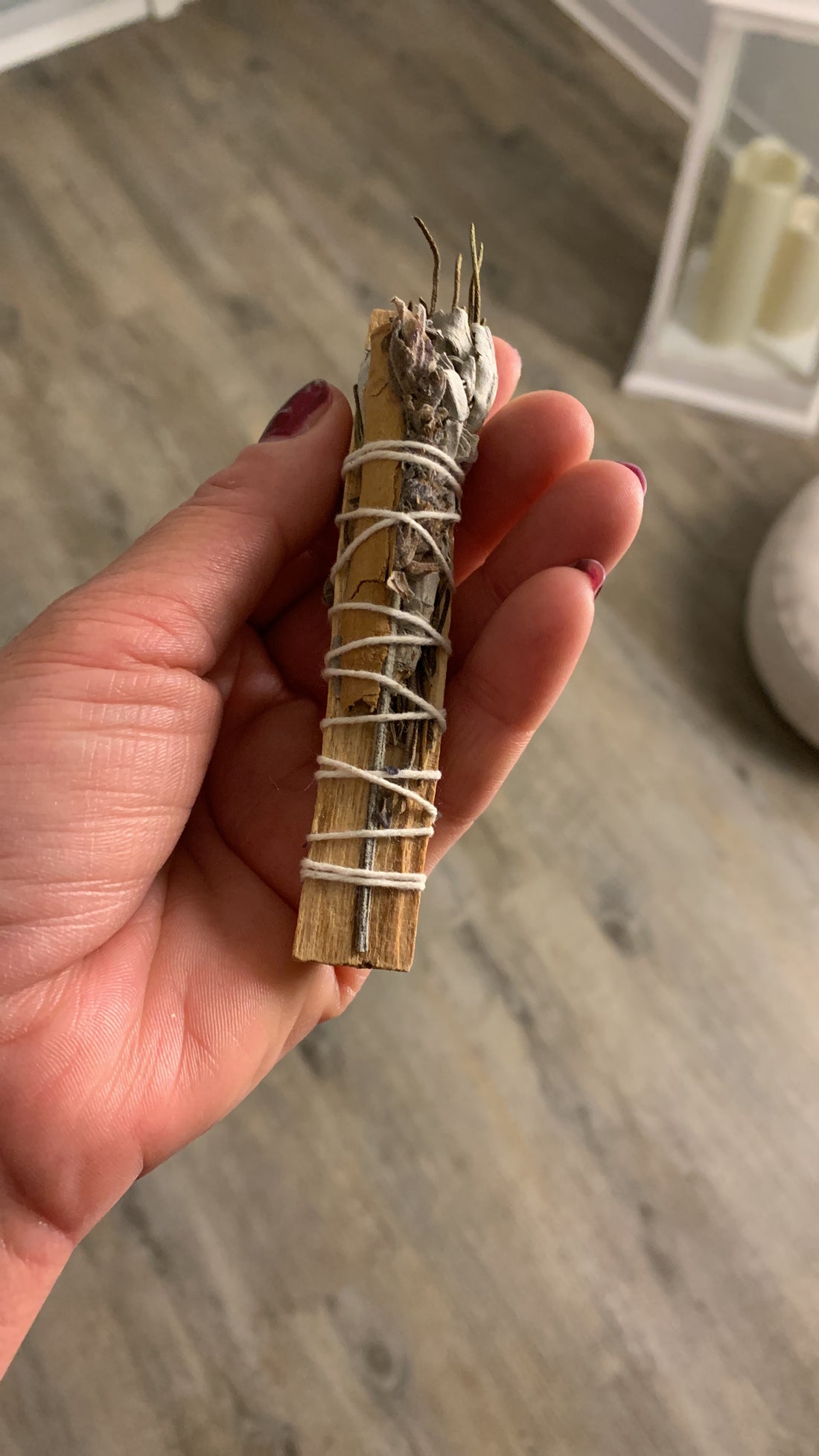 Palo Santo Räucherbündel "Stärke Deine Intuition", neue Ernte 2024