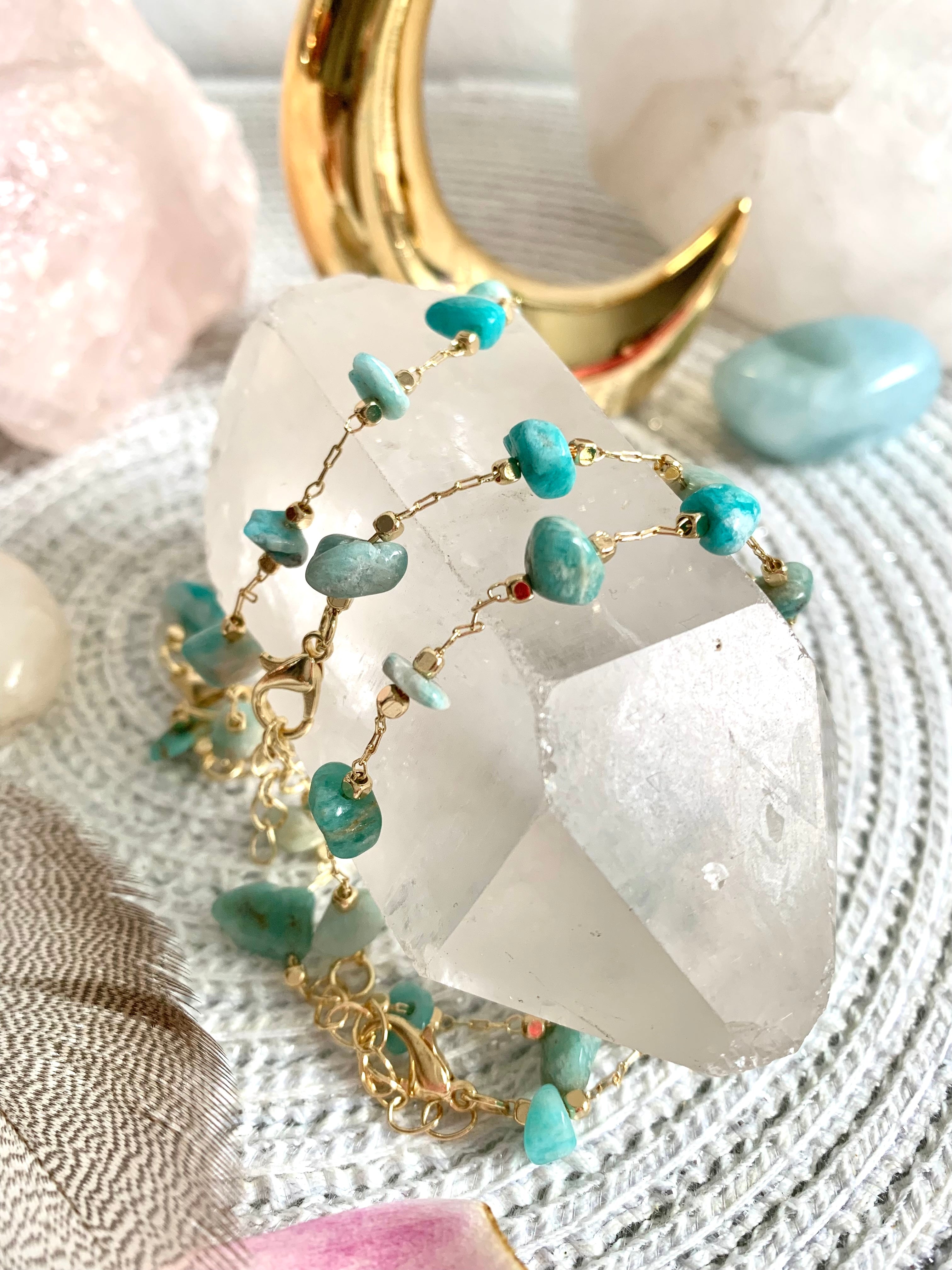 Magische Kristall Armbänder - Handgefertigt und 14k Vergoldet