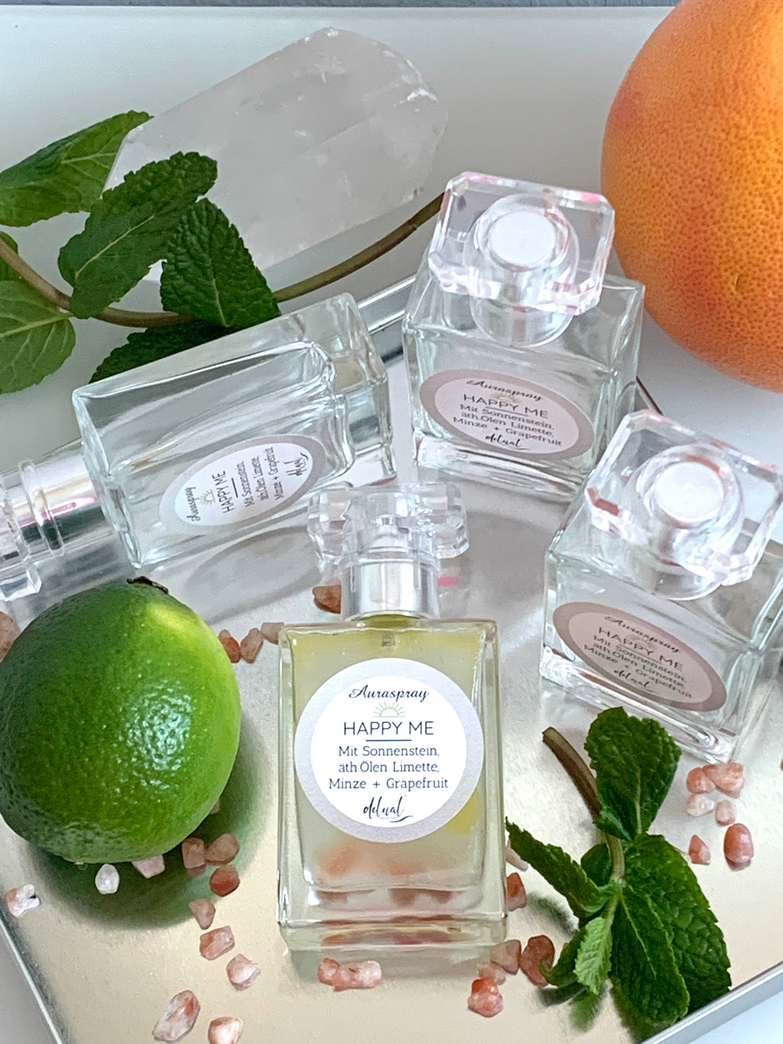 Auraspray "Happy me", Lebensfroh mit Sonnenstein
