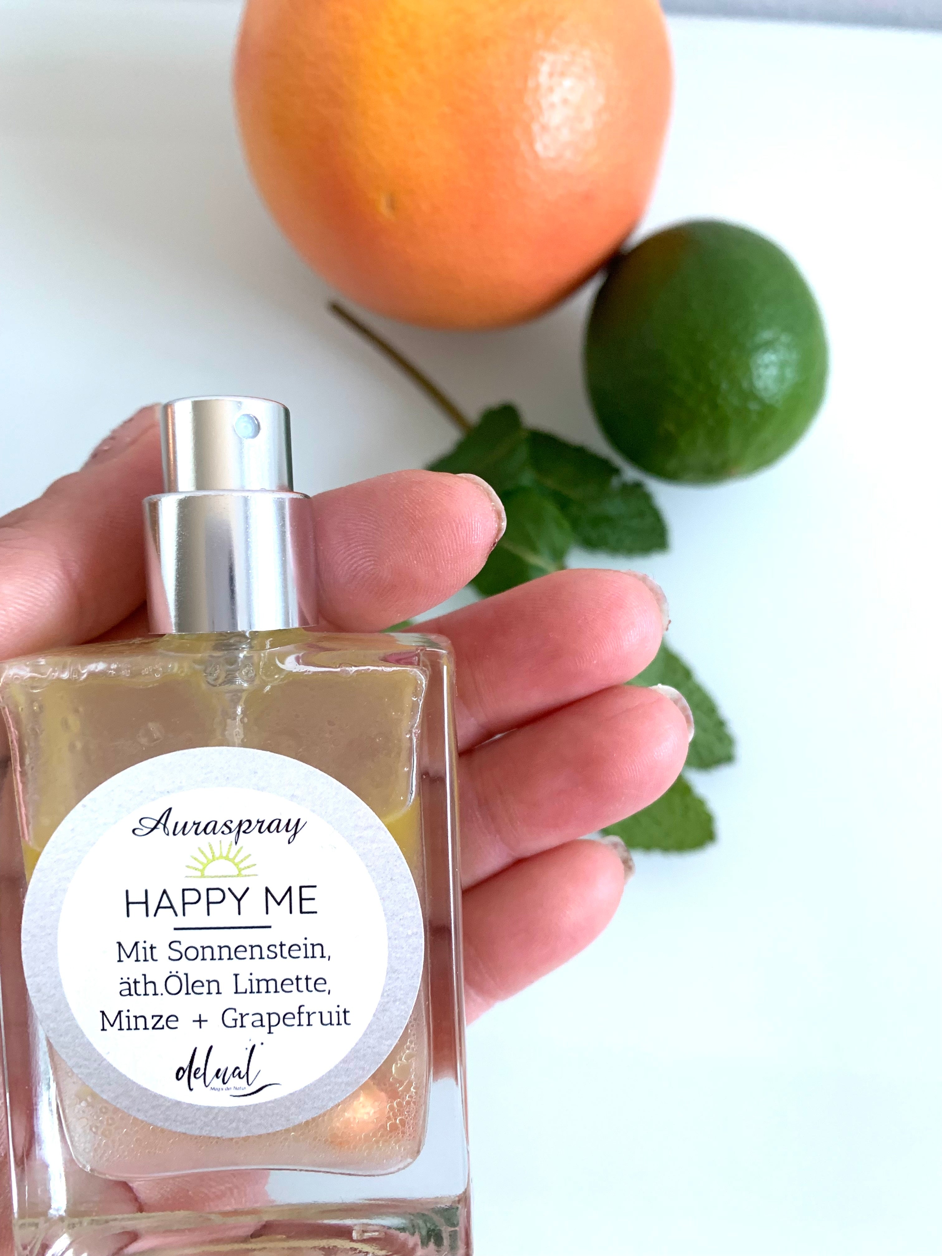 Auraspray "Happy me", Lebensfroh mit Sonnenstein