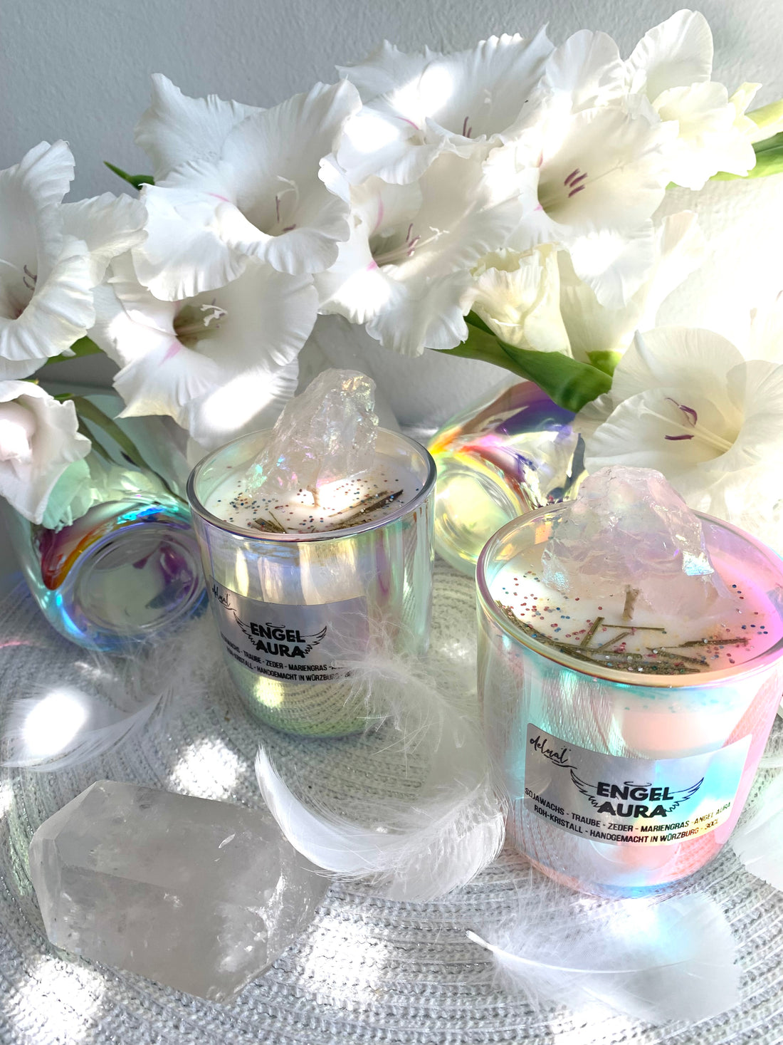 ENGEL AURA RITUALKERZE - Entfessle die himmlische Energie in Deinem Leben