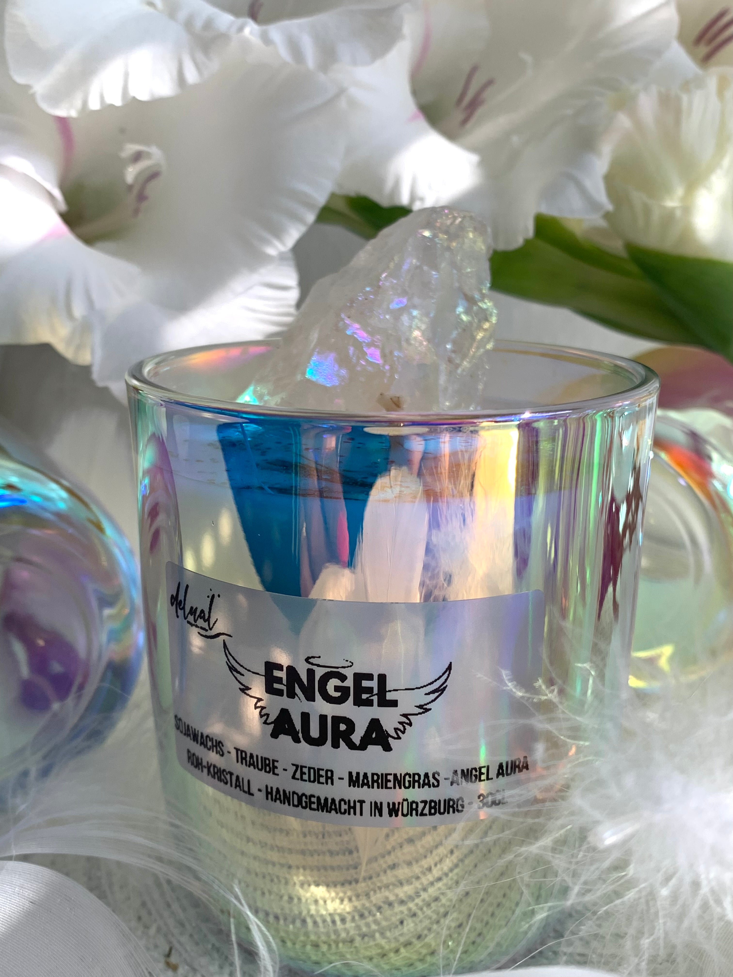 ENGEL AURA RITUALKERZE - Entfessle die himmlische Energie in Deinem Leben