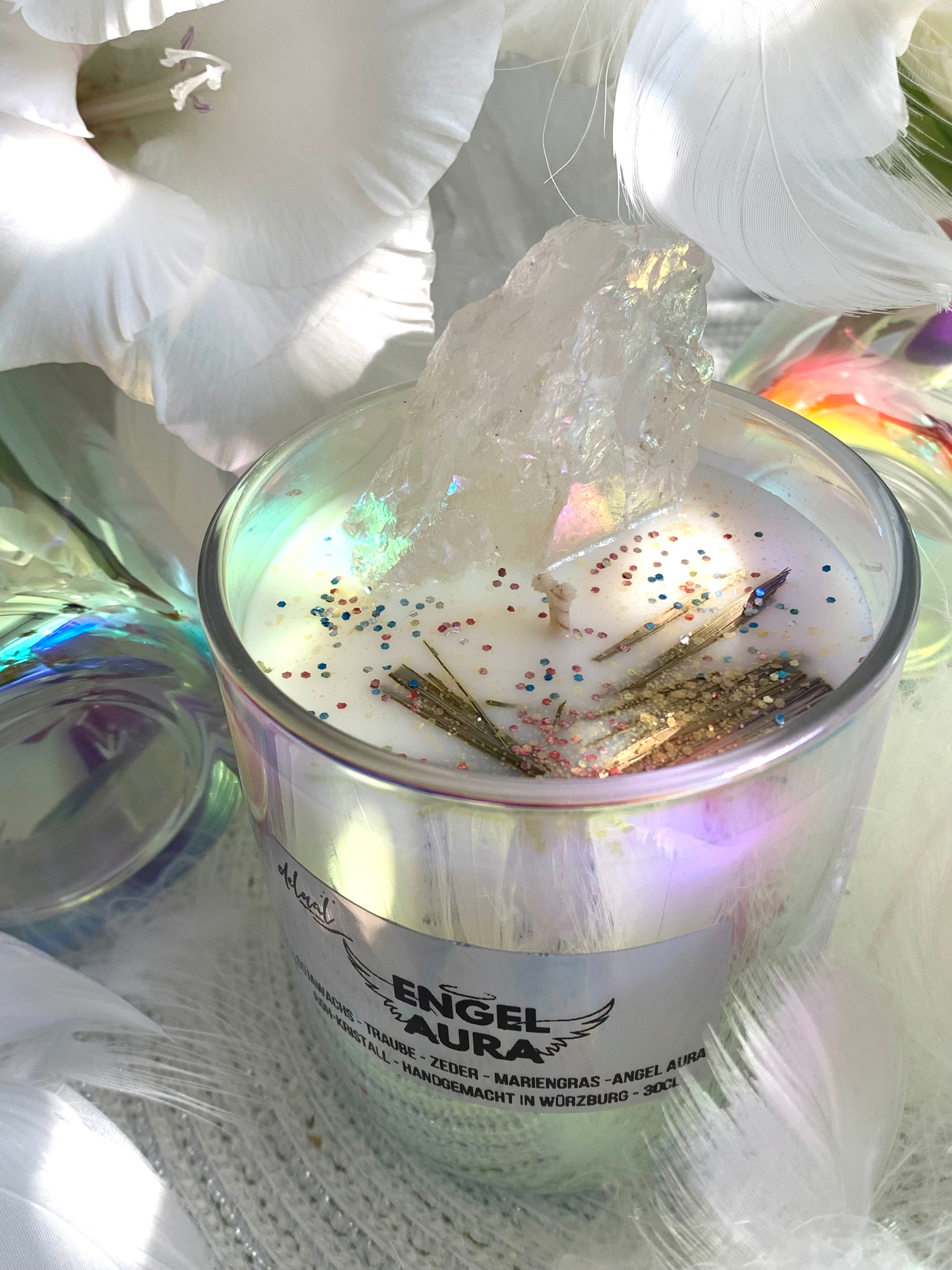 ENGEL AURA RITUALKERZE - Entfessle die himmlische Energie in Deinem Leben