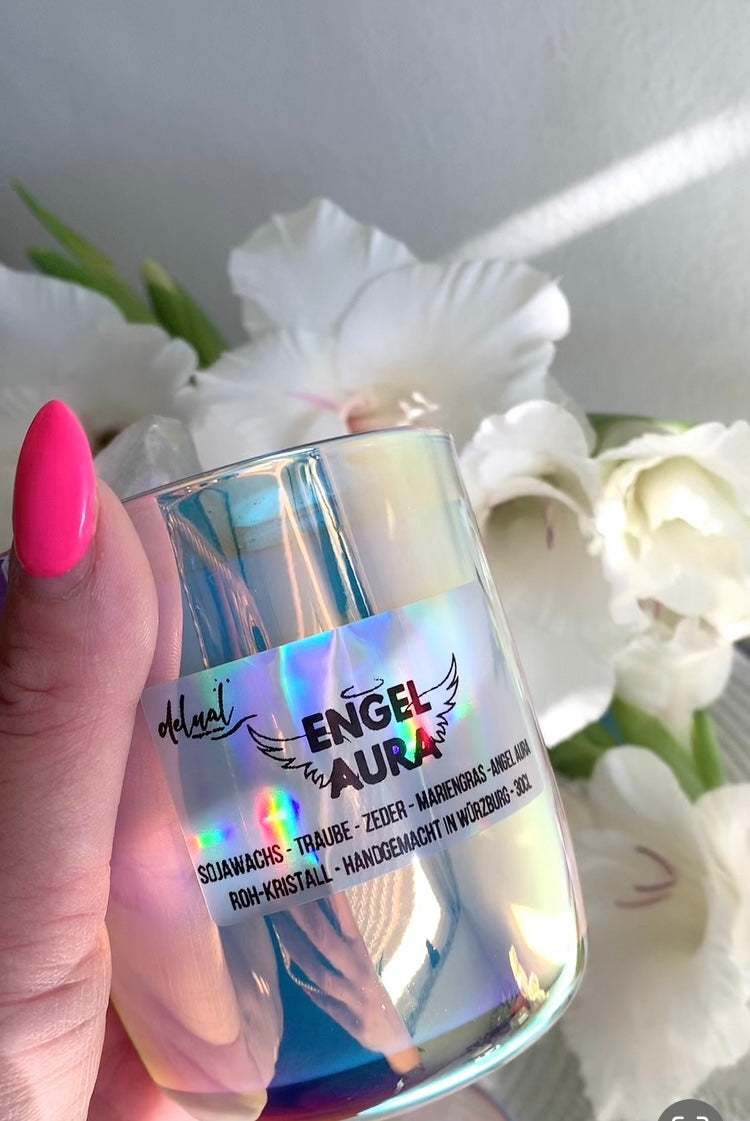 ENGEL AURA RITUALKERZE - Entfessle die himmlische Energie in Deinem Leben
