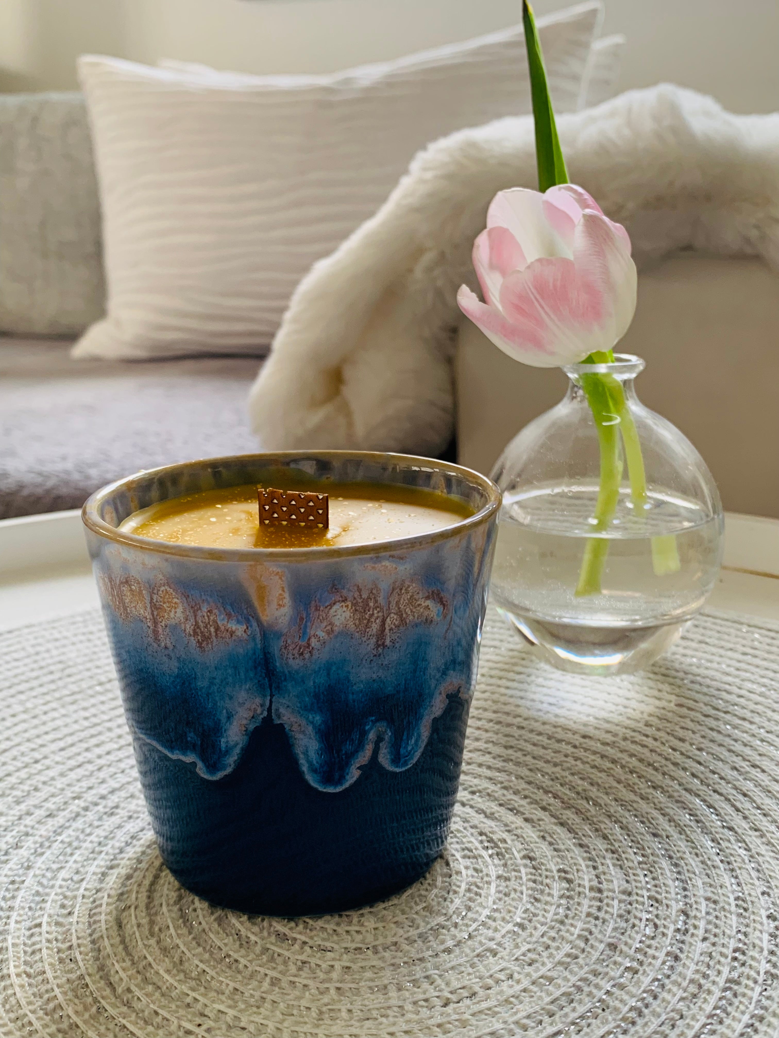 MAGIC CUPS - Bio Bienenwachs Knisterkerzen