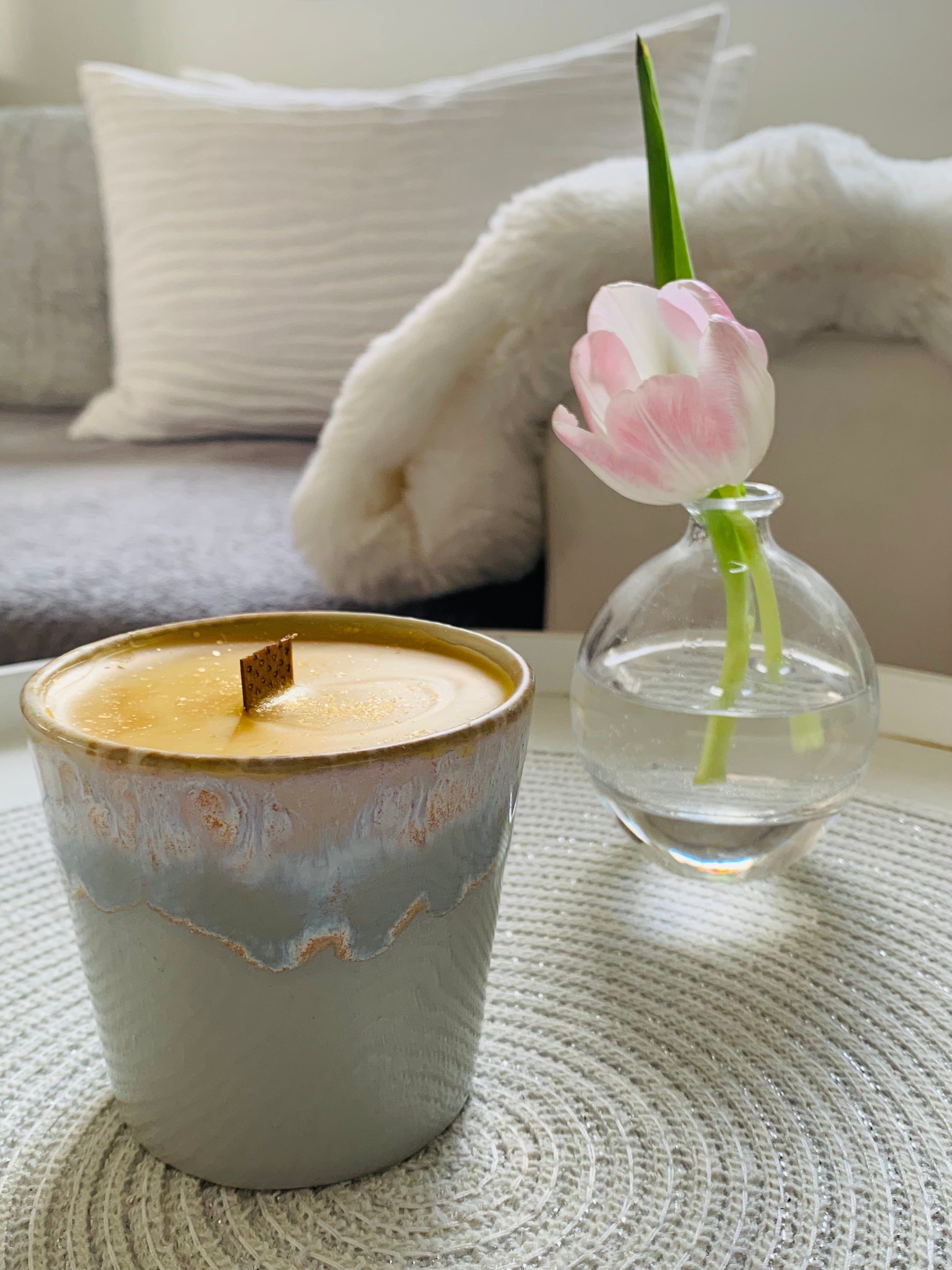 MAGIC CUPS - Bio Bienenwachs Knisterkerzen