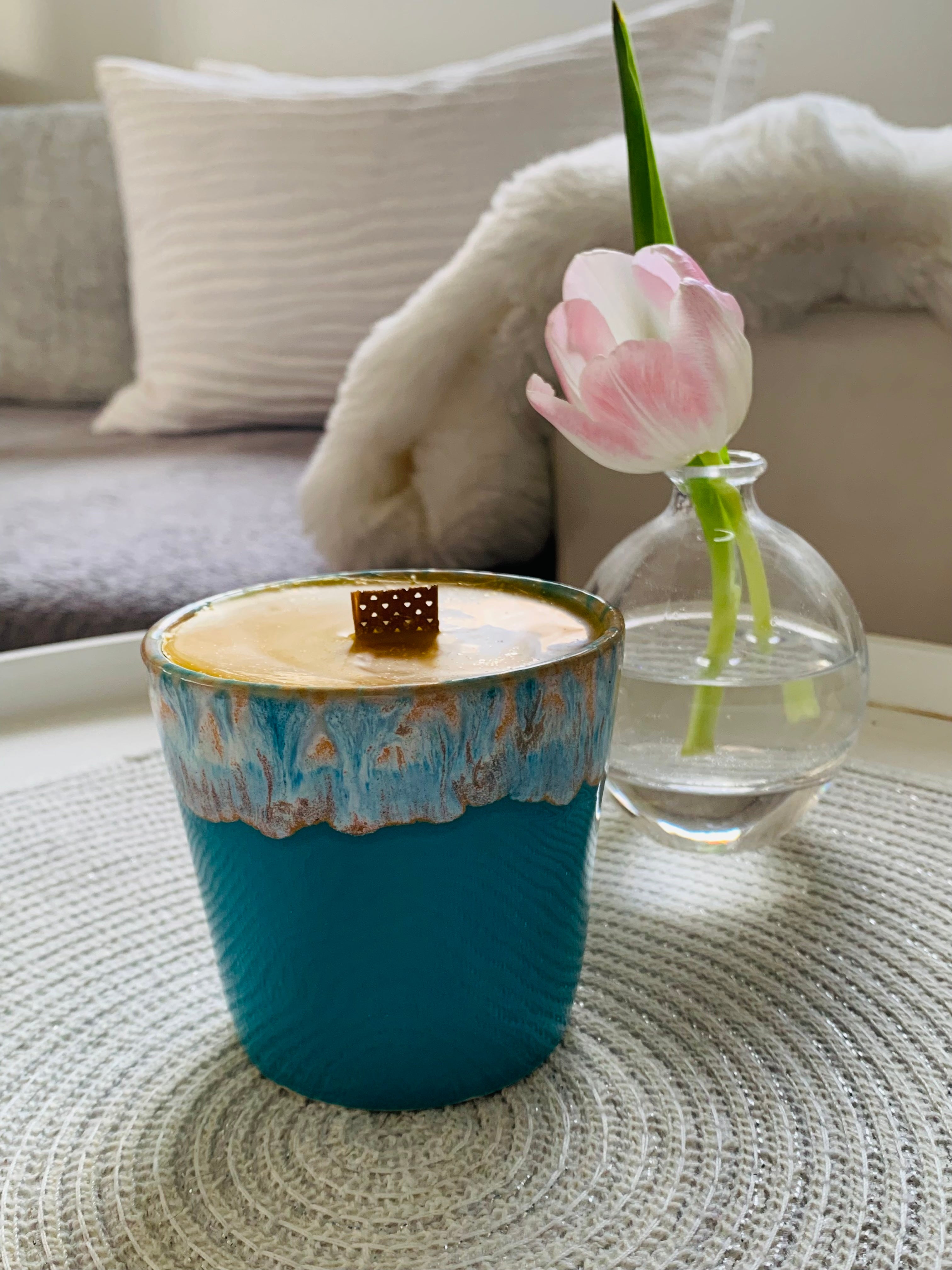 MAGIC CUPS - Bio Bienenwachs Knisterkerzen