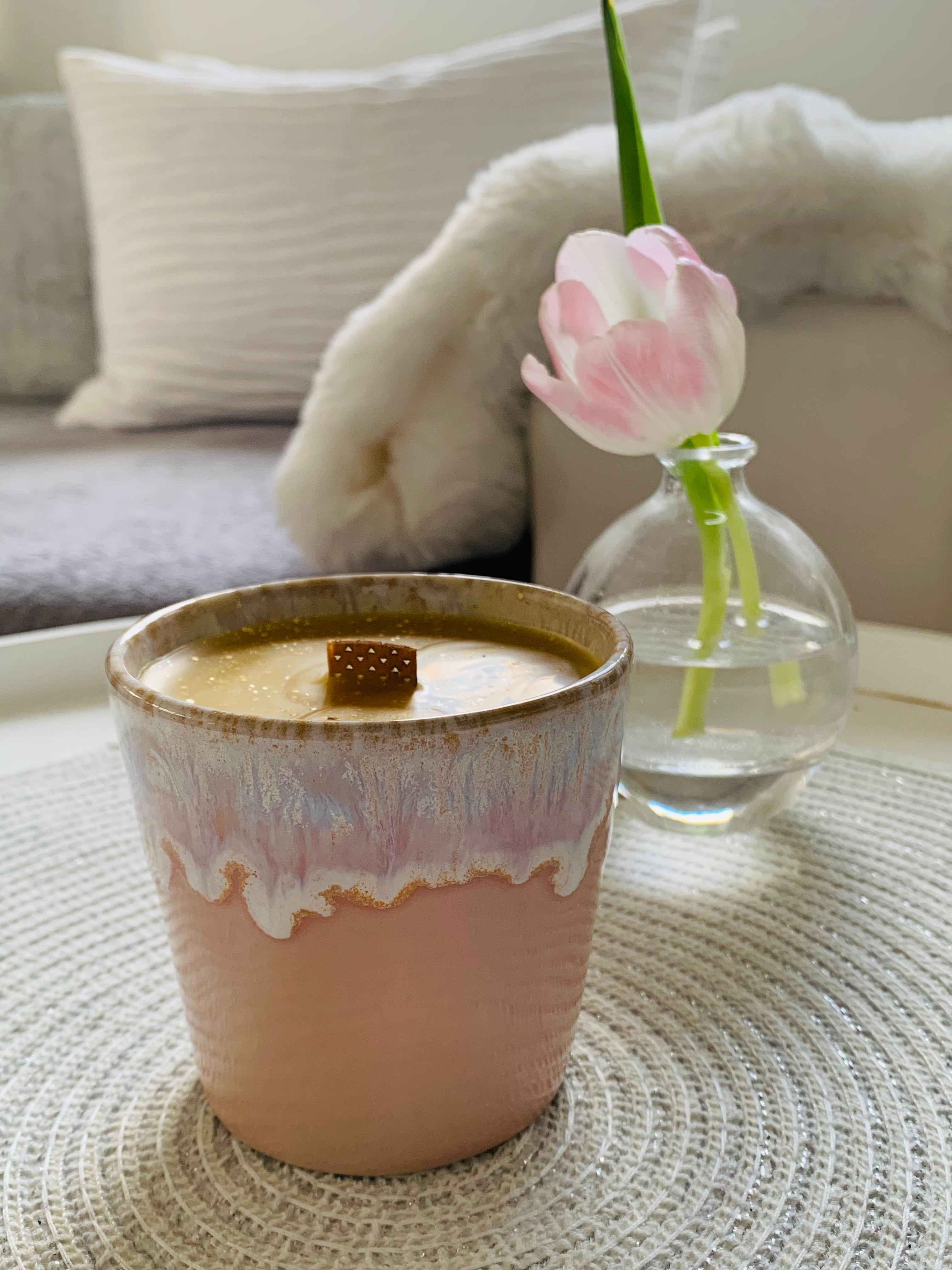 MAGIC CUPS - Bio Bienenwachs Knisterkerzen