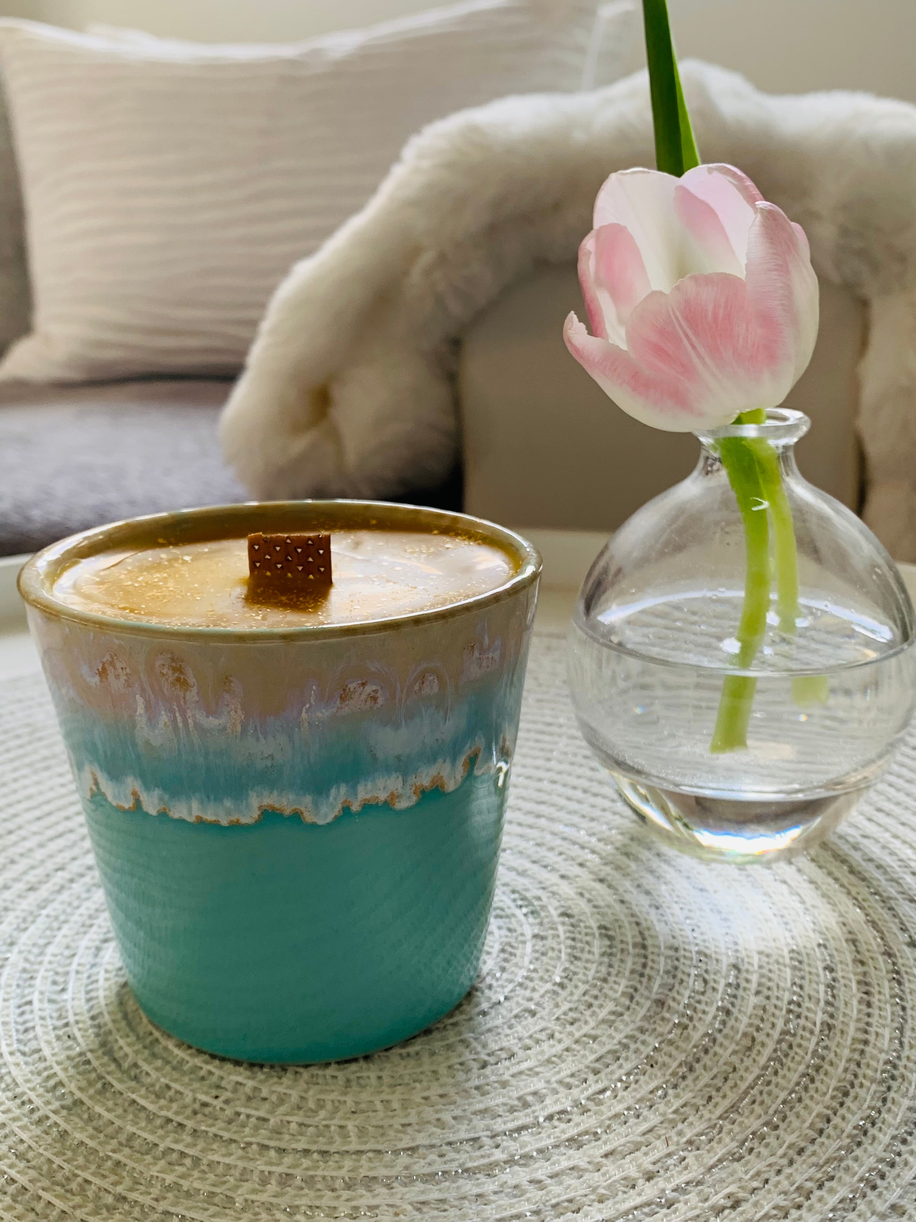 MAGIC CUPS - Bio Bienenwachs Knisterkerzen