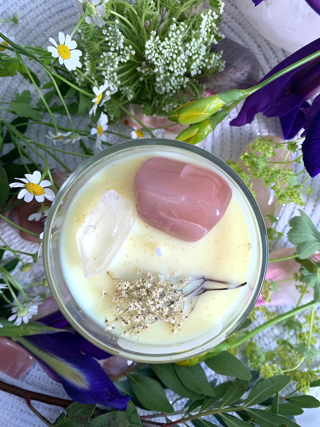 Jahreskreisfest Kristallkerze, "Litha", Sommersonnenwende, Fülle & Licht