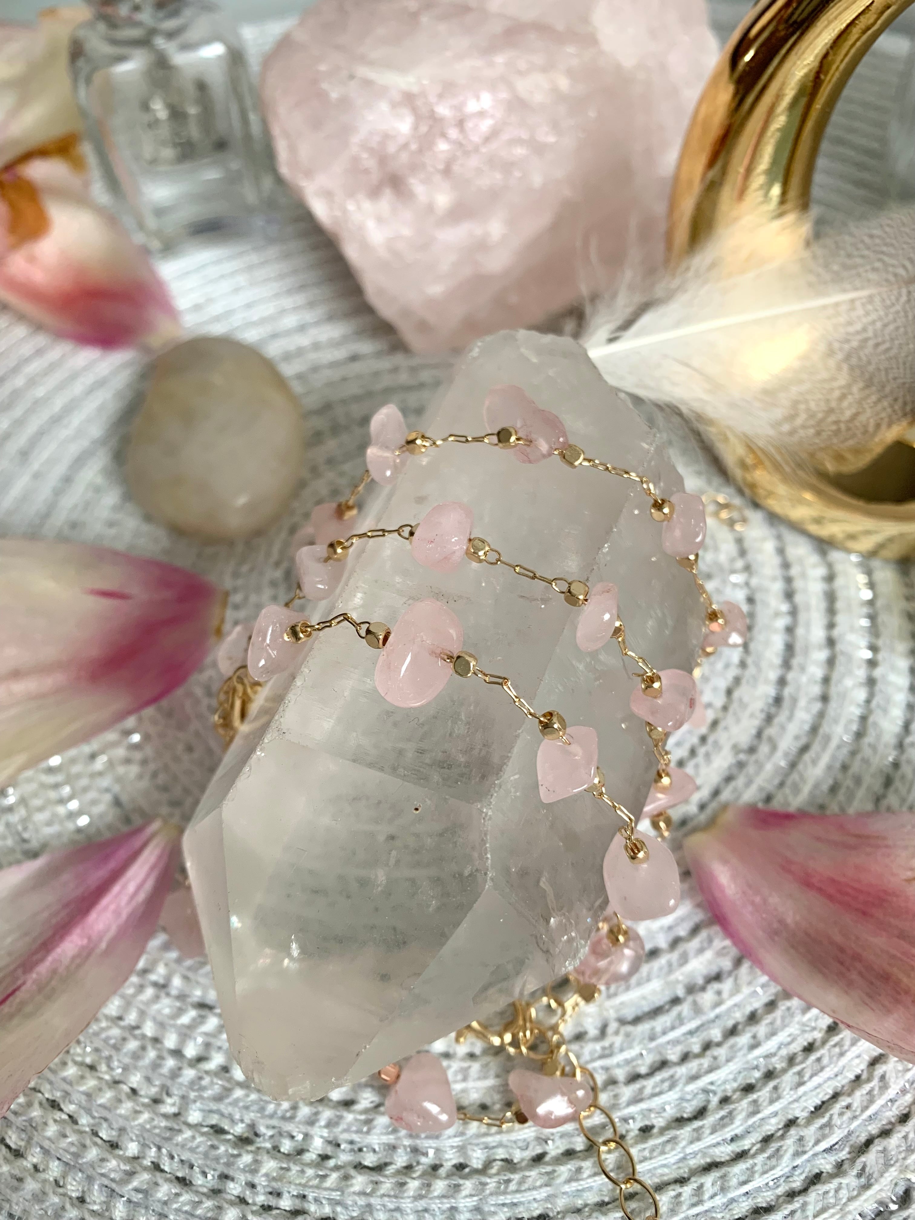 Magische Kristall Armbänder - Handgefertigt und 14k Vergoldet