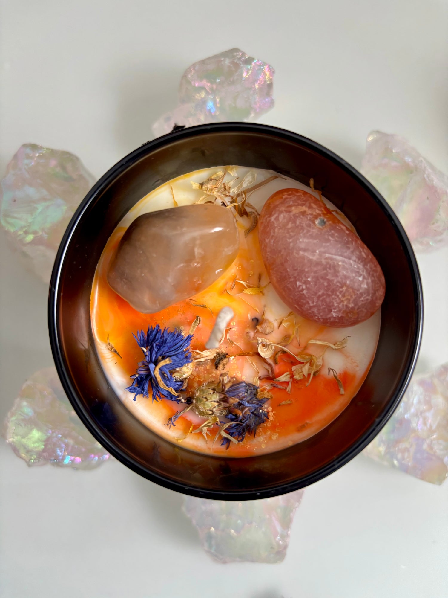 LÖWENMUT - VOLLMOND KERZE - Selbstvertrauen &amp; Ausdruck Ritual