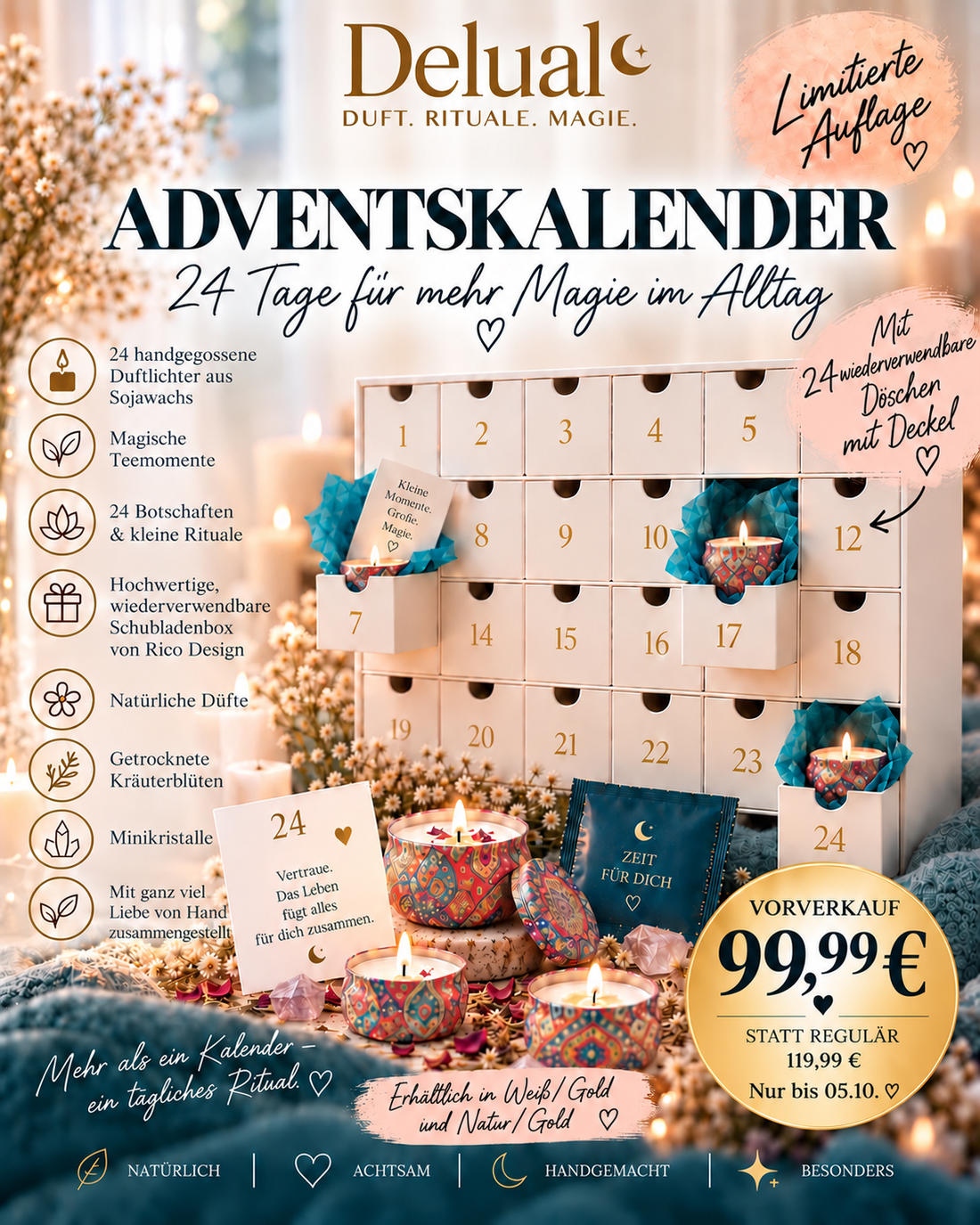 Adventskalender 2026 Vorbestellung